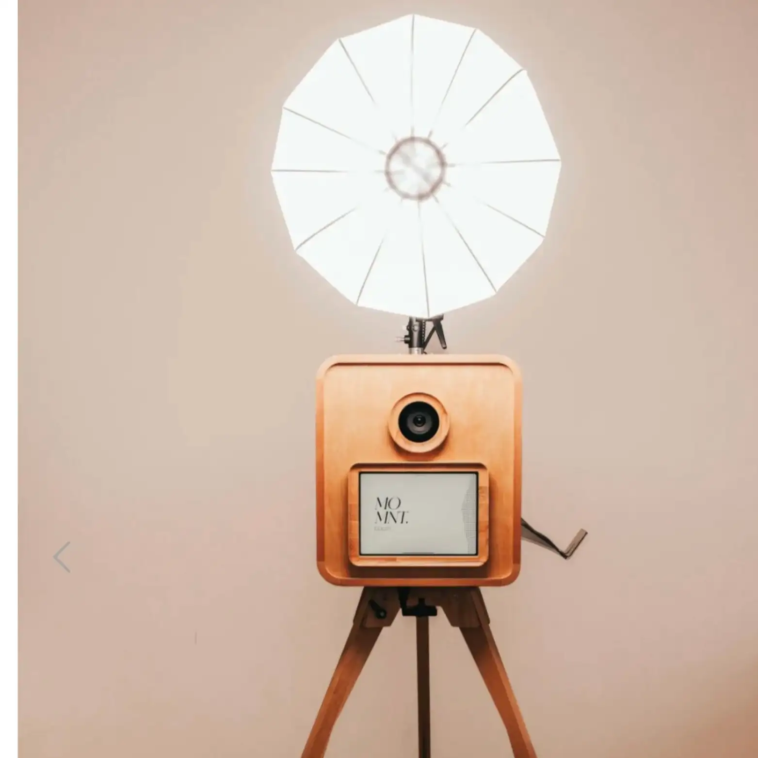 Photobooth " L'avant Garde " Forfait 2