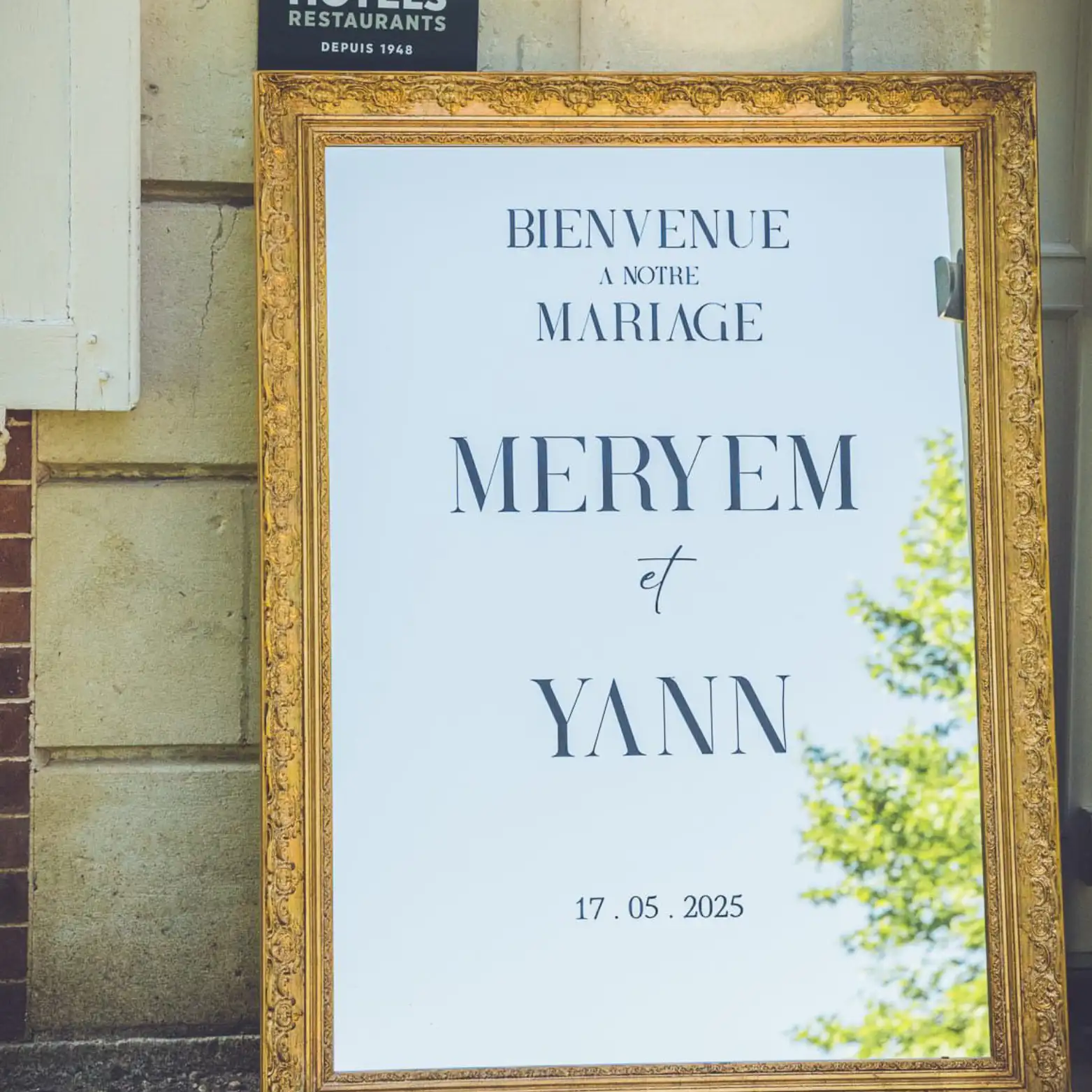 Miroir Dorée